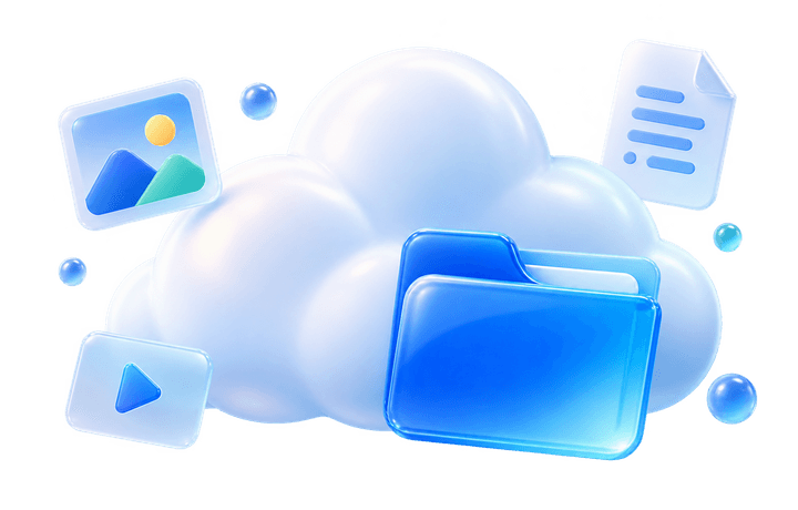 CloudSite 云端资源插画